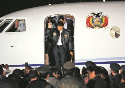 Avion-de-Evo-gasta-$us-1.900-por-hora-